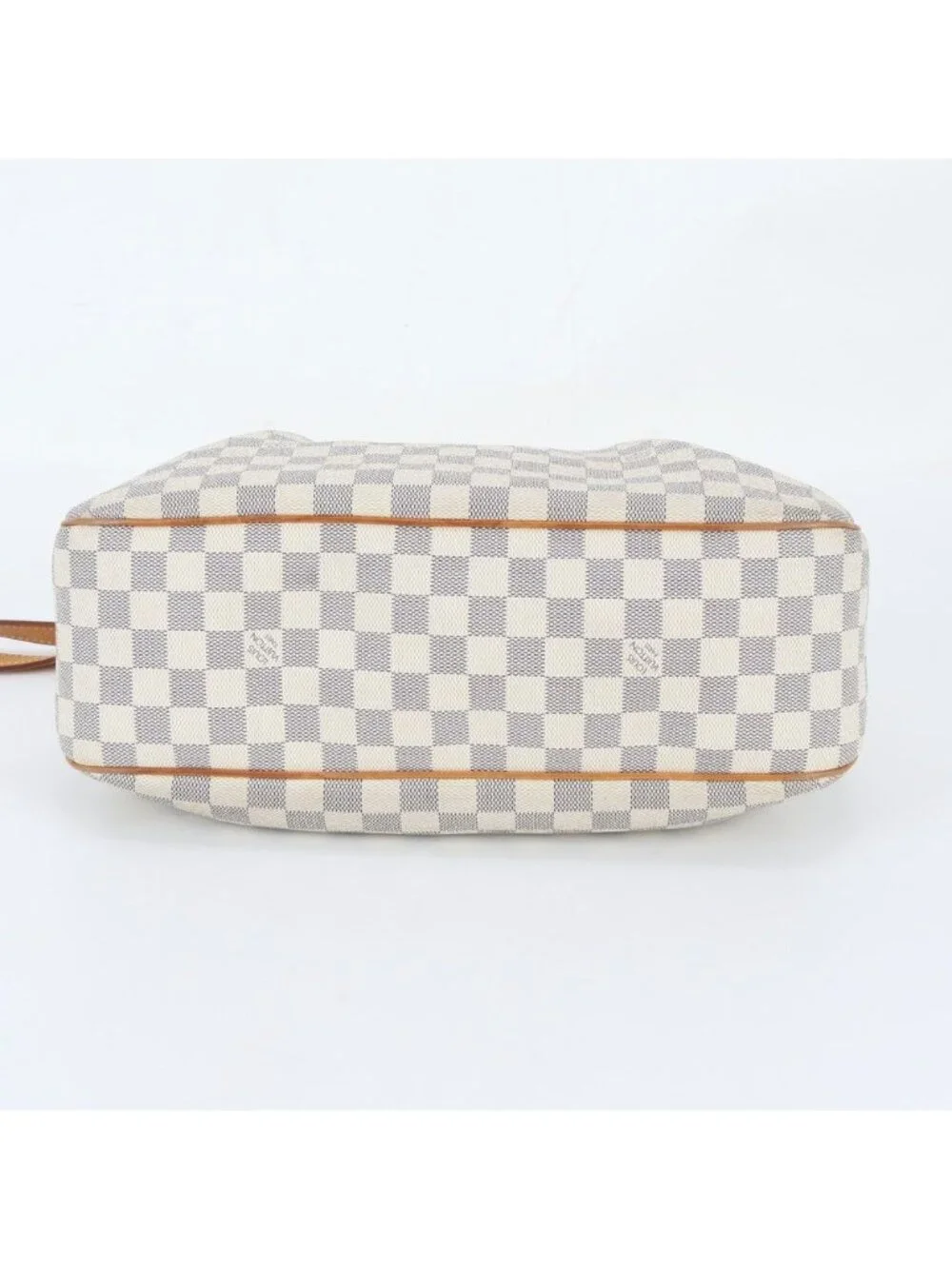 Louis Vuitton Damier Azur Syracuse MM Leather Shoulder Bag Crossbody